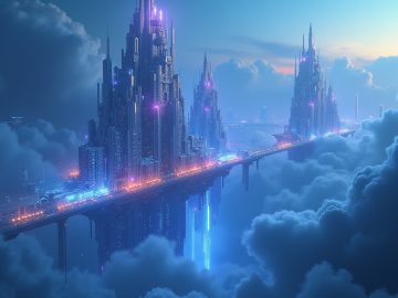 Flux Dev A cinematic portrait photograph of A futuristic city 2 | MIfoto.hu - a [ MI ] közösségünk!