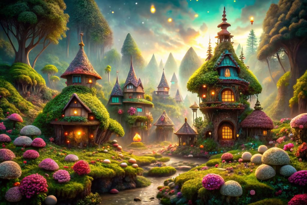 Egy fantasy világ törpefalván