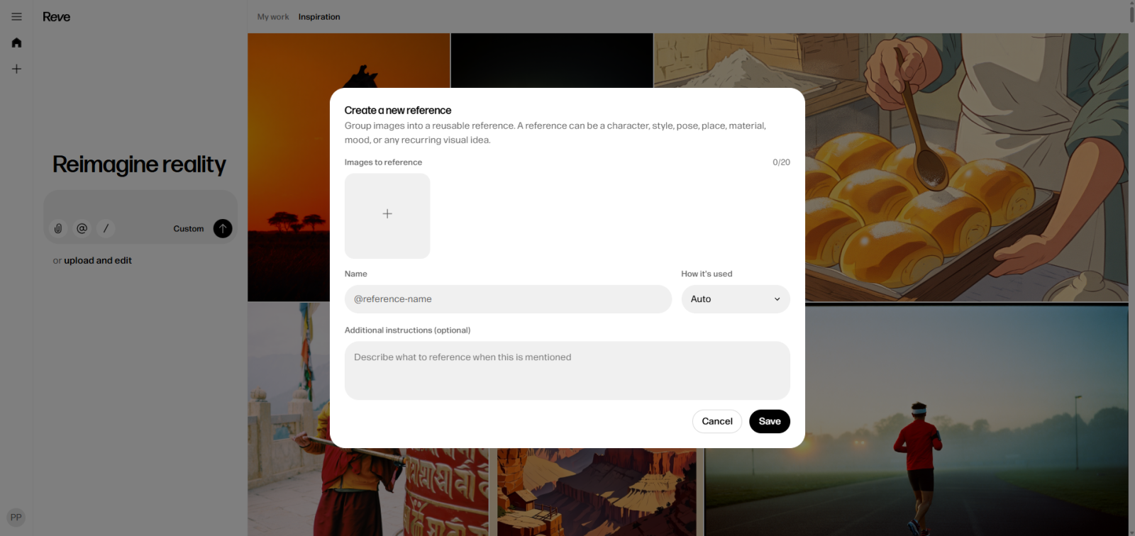Reve stílus referencia