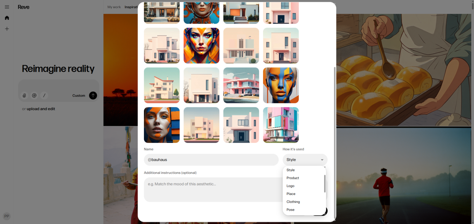 Reve stílus referencia