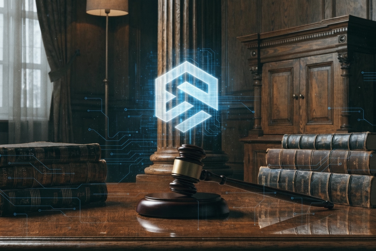 a glowing holographic modern logo hovering above | MIfoto.hu - a [ MI ] közösségünk!