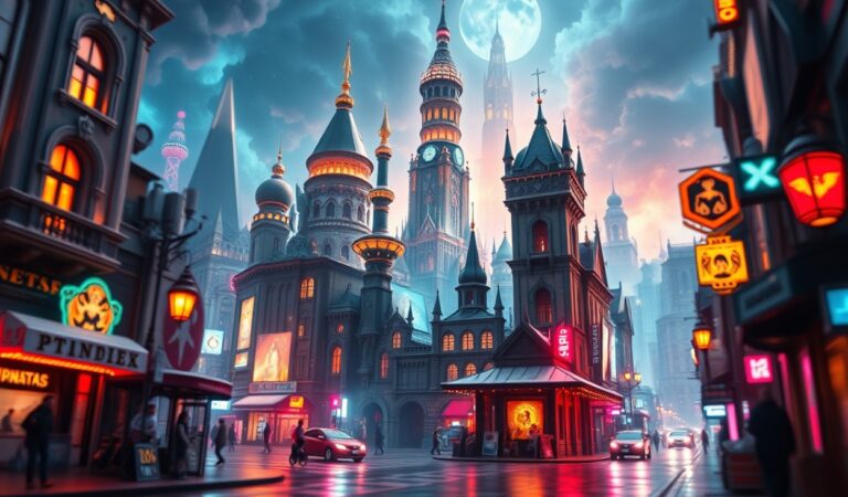 A jövő nagyvárosa sci-fi módban