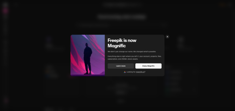 Freepik - Magnific ai