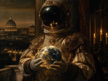 gpt image 2 a surreal and vibrant cinematic photo of Astronaut in gilded 15th century armor 0 | MIfoto.hu - a [ MI ] közösségünk!