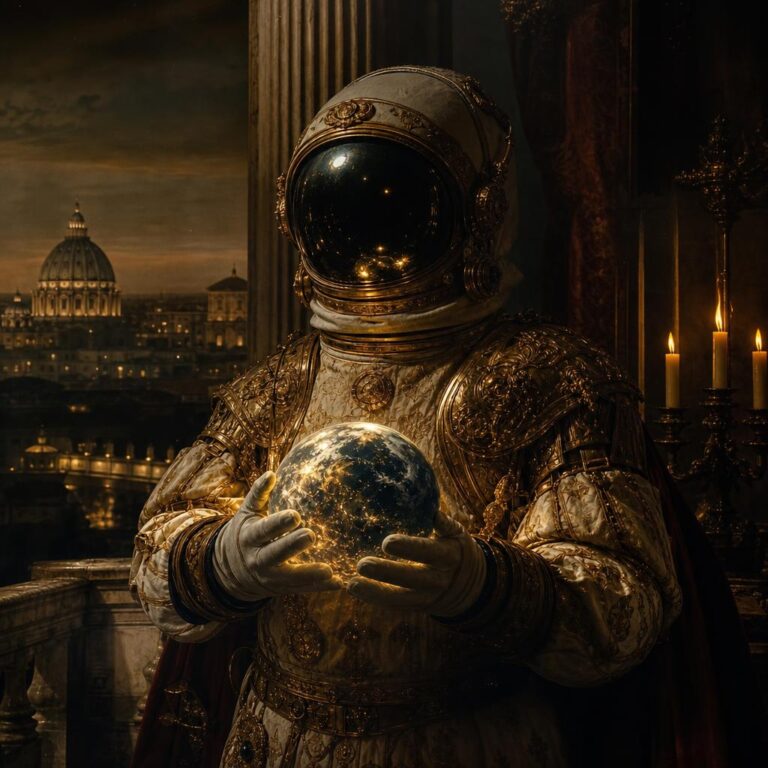 gpt image 2 a surreal and vibrant cinematic photo of Astronaut in gilded 15th century armor 0 | MIfoto.hu - a [ MI ] közösségünk!