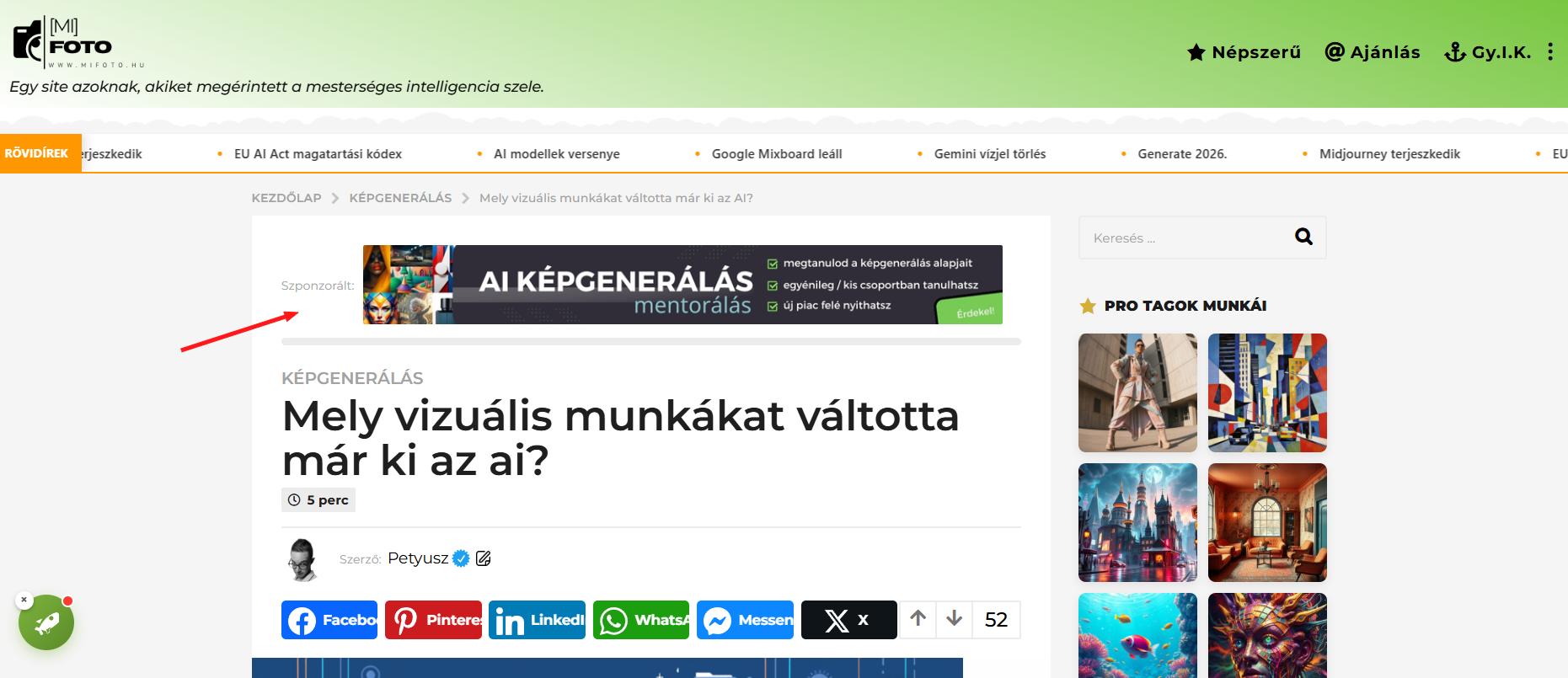 cikk szponzoracio | MIfoto.hu - a [ MI ] közösségünk!