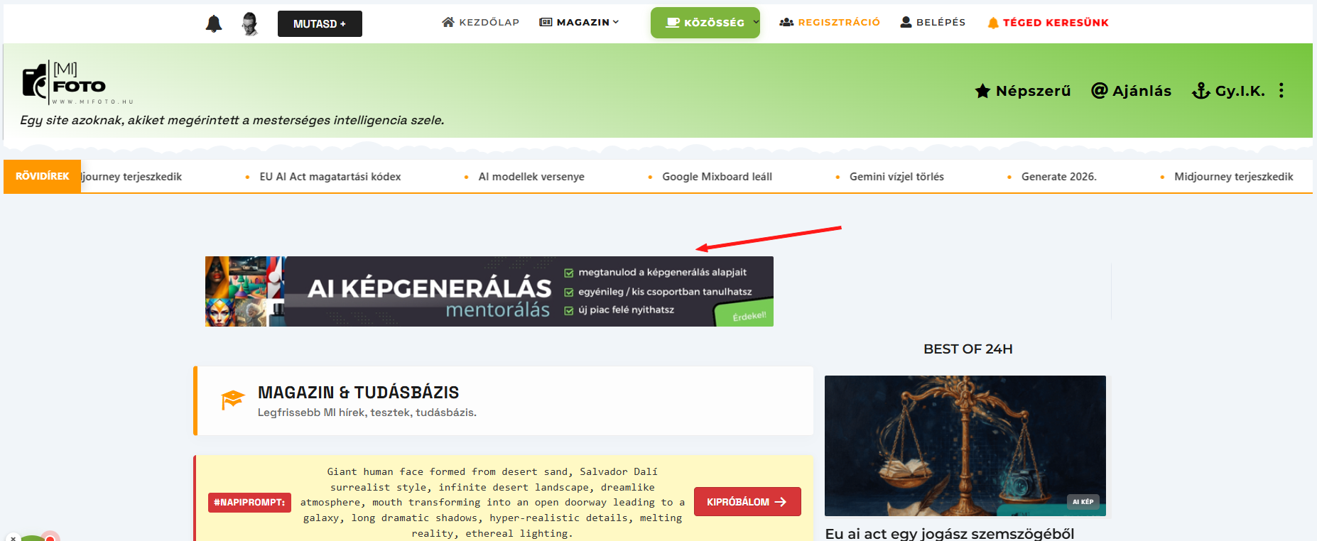 fooldal fejlec h1 | MIfoto.hu - a [ MI ] közösségünk!